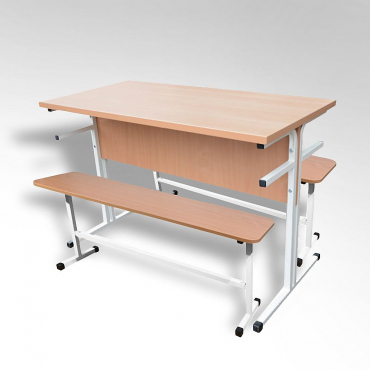 Обеденная группа четырехместная со скамьей - «globural.ru» - Чайковский