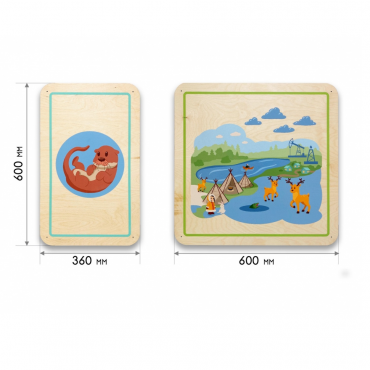 Набор стеновых панелей «Северные мотивы - Природные богатства» - «globural.ru» - Чайковский