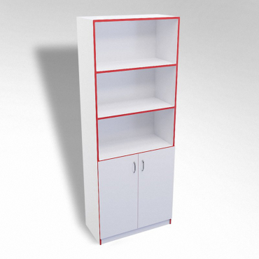 Стеллаж полуоткрытый А-310 ТР ЛДСП - «globural.ru» - Чайковский