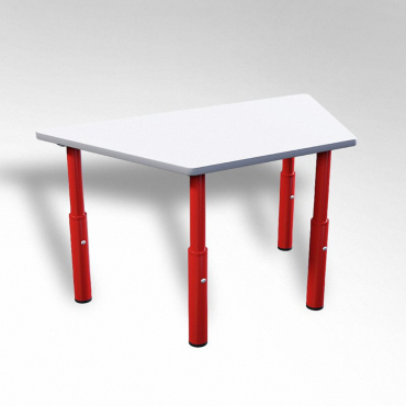Стол 'Трапеция ТР' регулируемый на металлокаркасе  - «globural.ru» - Чайковский