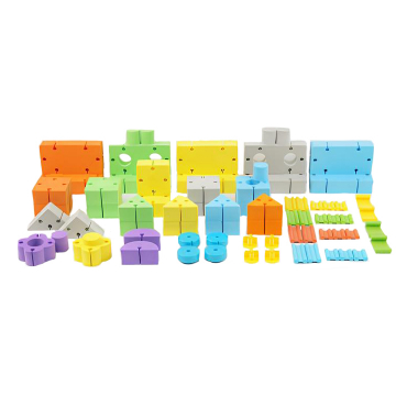 Мягкий конструктор Строитель. Стандартный набор - «globural.ru» - Чайковский